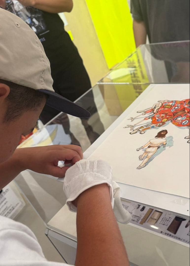 ラス１【完売】大友克洋×攻殻機動隊 士郎政宗の世界展 トリビュートB2 ポスター