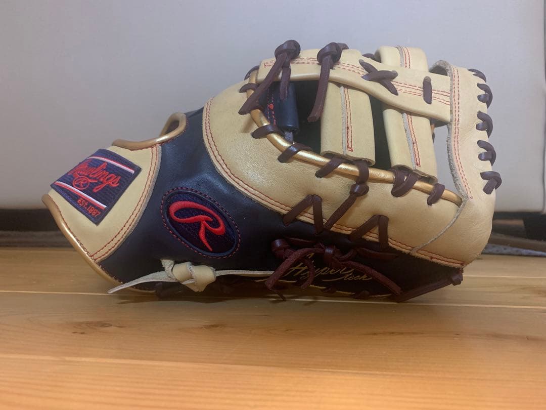 良品！硬さあり！　ローリングス　ファーストミット