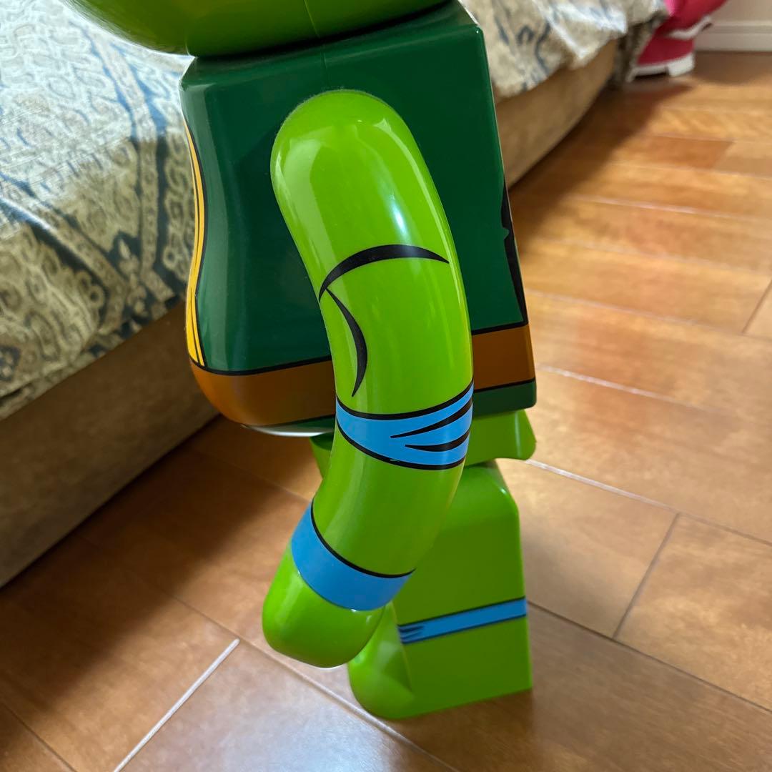 ベアブリック1,000%タートルズ　レオナルド　美品