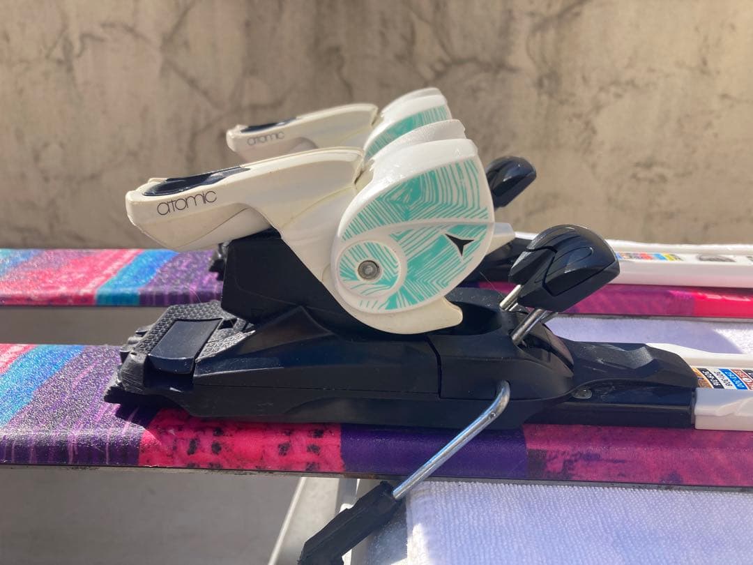 ショートスキー(ファン ミドル ミッド) 解放ビィンディングATOMIC 130