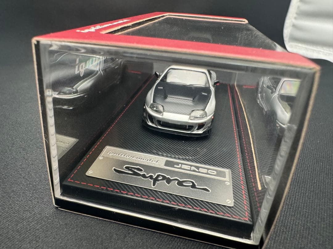 1/64 ignition model ショールームジオラマ ミニカー2台付属