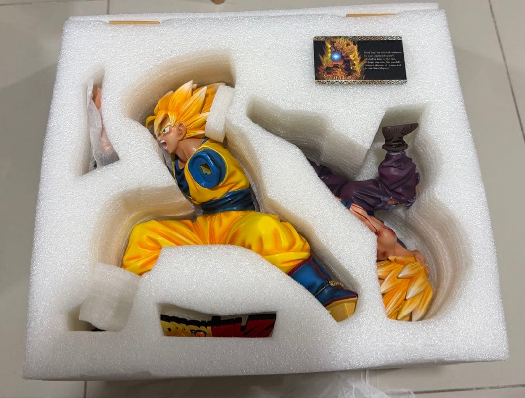 【ドラゴンボール】ガレージキットフィギュア 孫悟空&孫悟飯 DragonBall