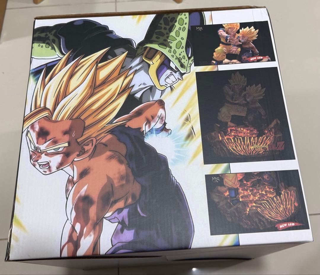 【ドラゴンボール】ガレージキットフィギュア 孫悟空&孫悟飯 DragonBall