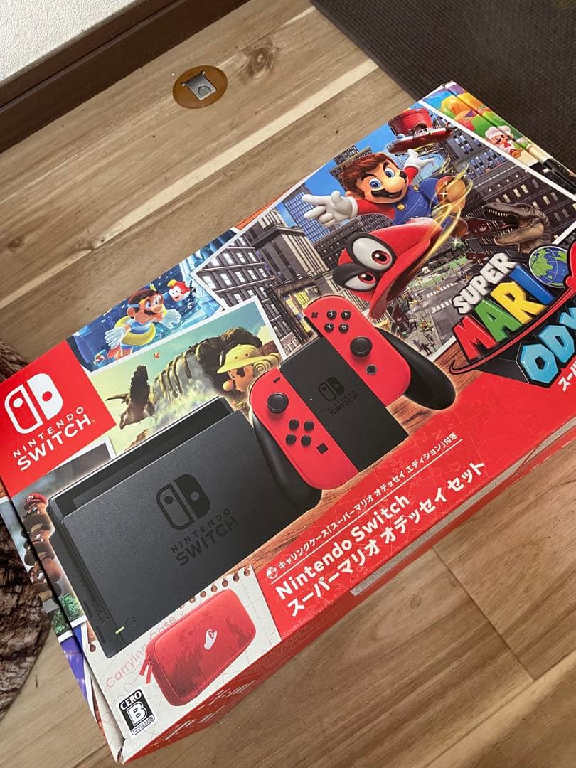 Nintendo Switch ニンテンドースイッチ本体マリオモデルカセット付き