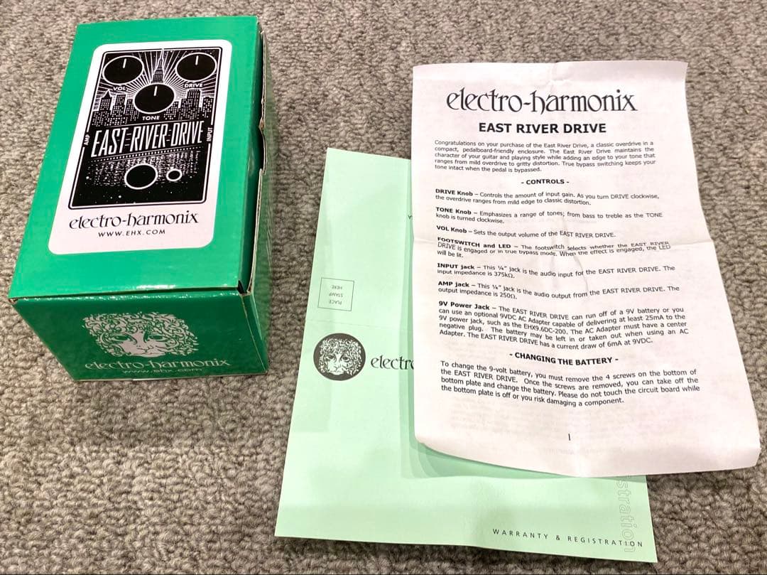 ギター ELECTRO-HARMONIX/East  Drive