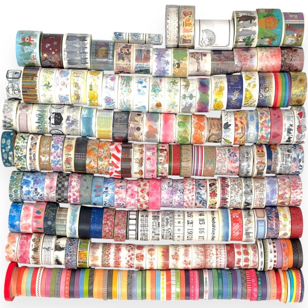 マスキングテープ 大量 詰め合わせセット 230点 手帳 ノート かわいい