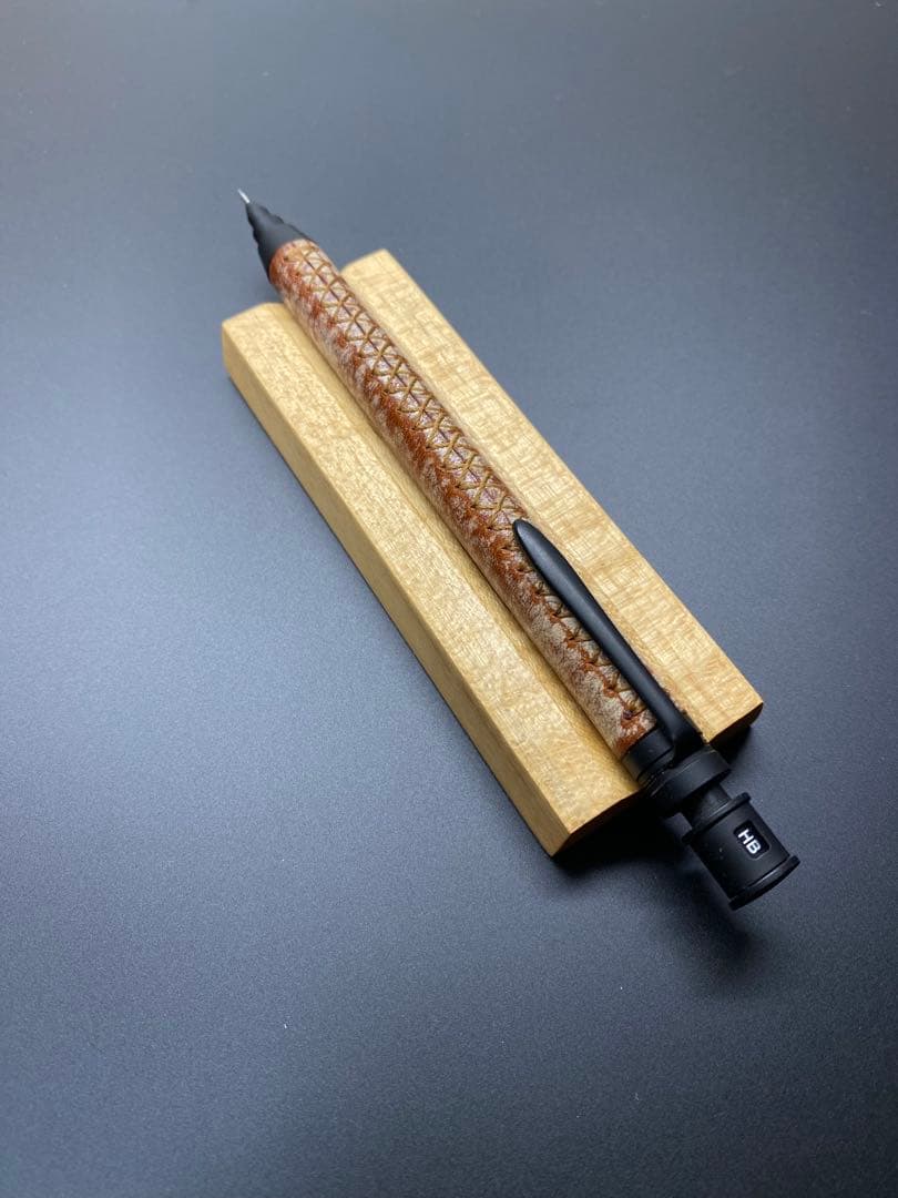 TAKE SEA LEATHER マルゴーフォグ　ブラウン　MDS1　シャーペン