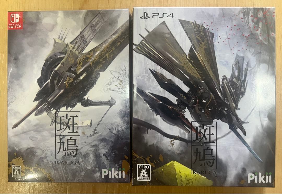 未開封 斑鳩 Switch版 PS4版 2本組 インスト ストラップ ステッカー