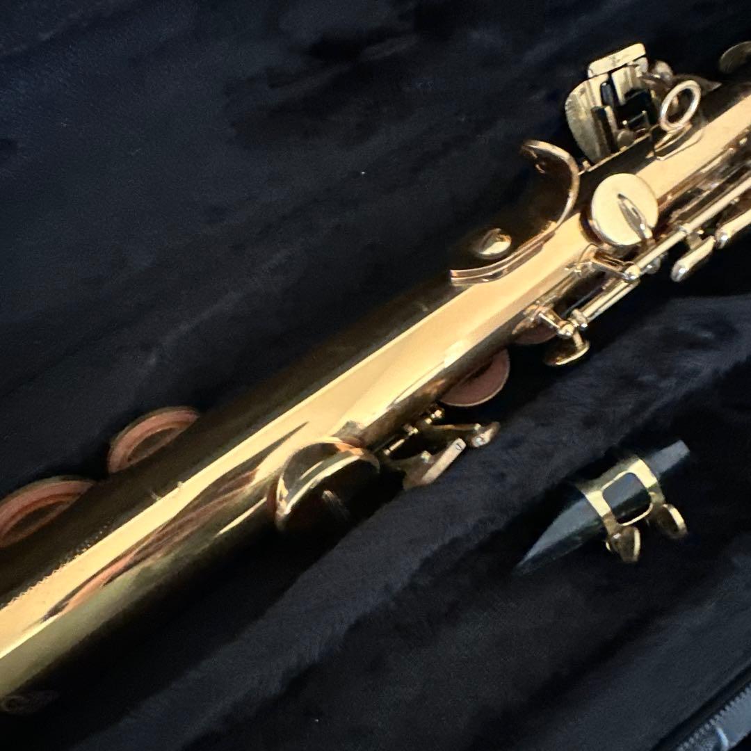 Soleil ソプラノサックス 管楽器 ケース付属 初心者用