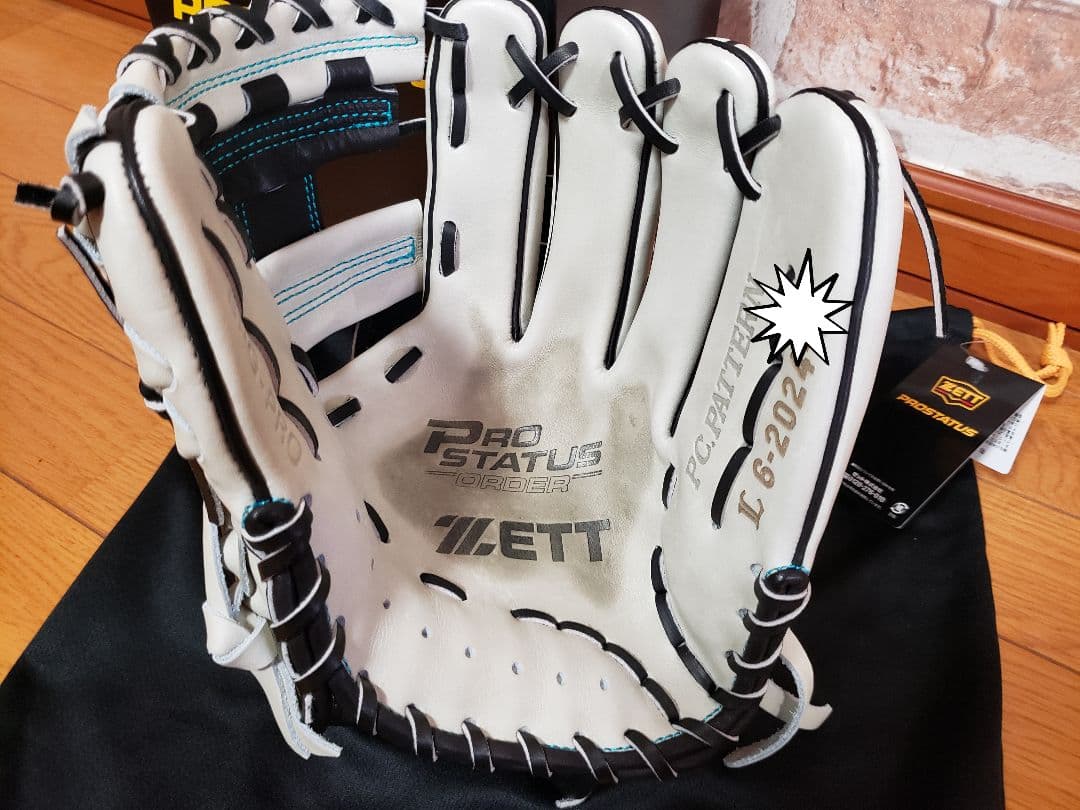 ち*ト様 西武ライオンズ 源田選手 ZETT 硬式グローブ