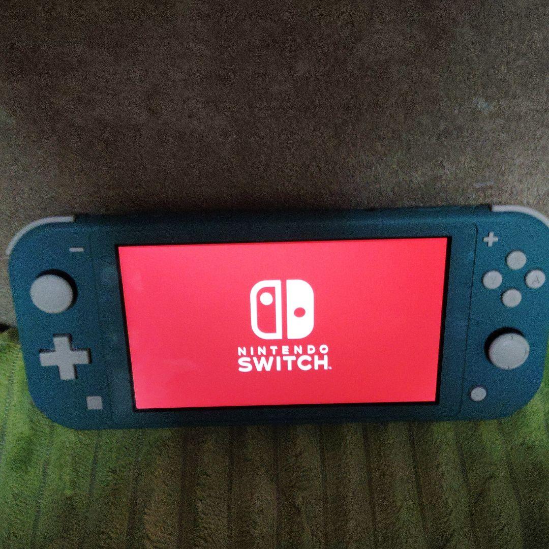 任天堂　Switchライト　ターコイズミ　ジャンク品