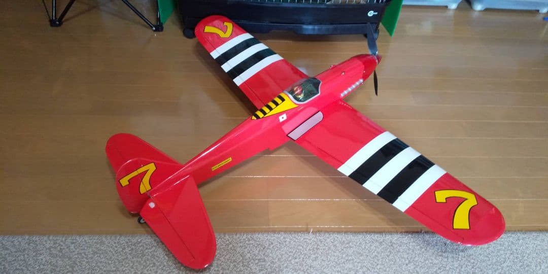 レーサー仕様　飛燕　ラジコン飛行機