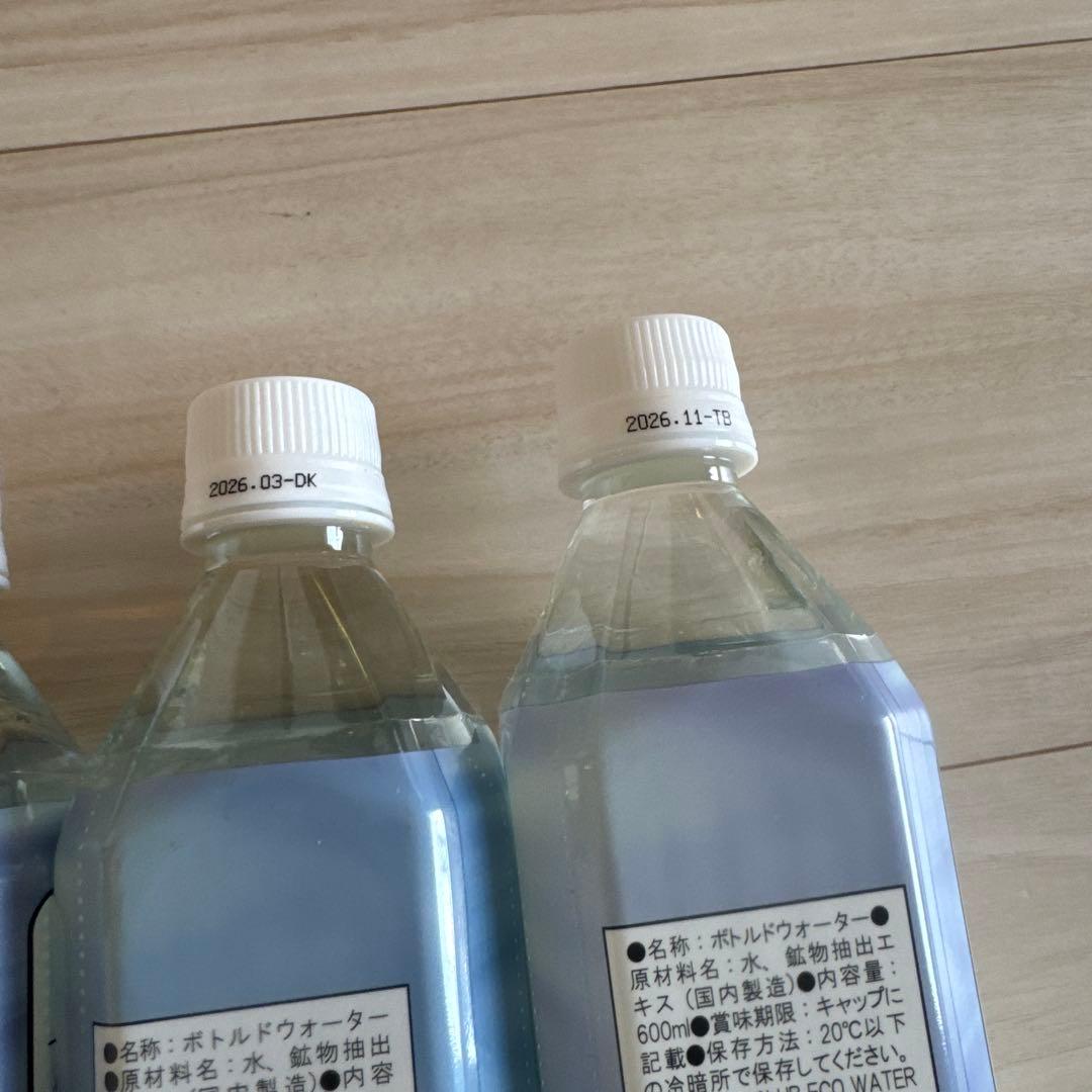 Eco Water 600ml 5本セット