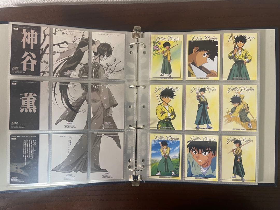 【初版】186種コンプリート＋3 るろうに剣心　カードダスマスターズ