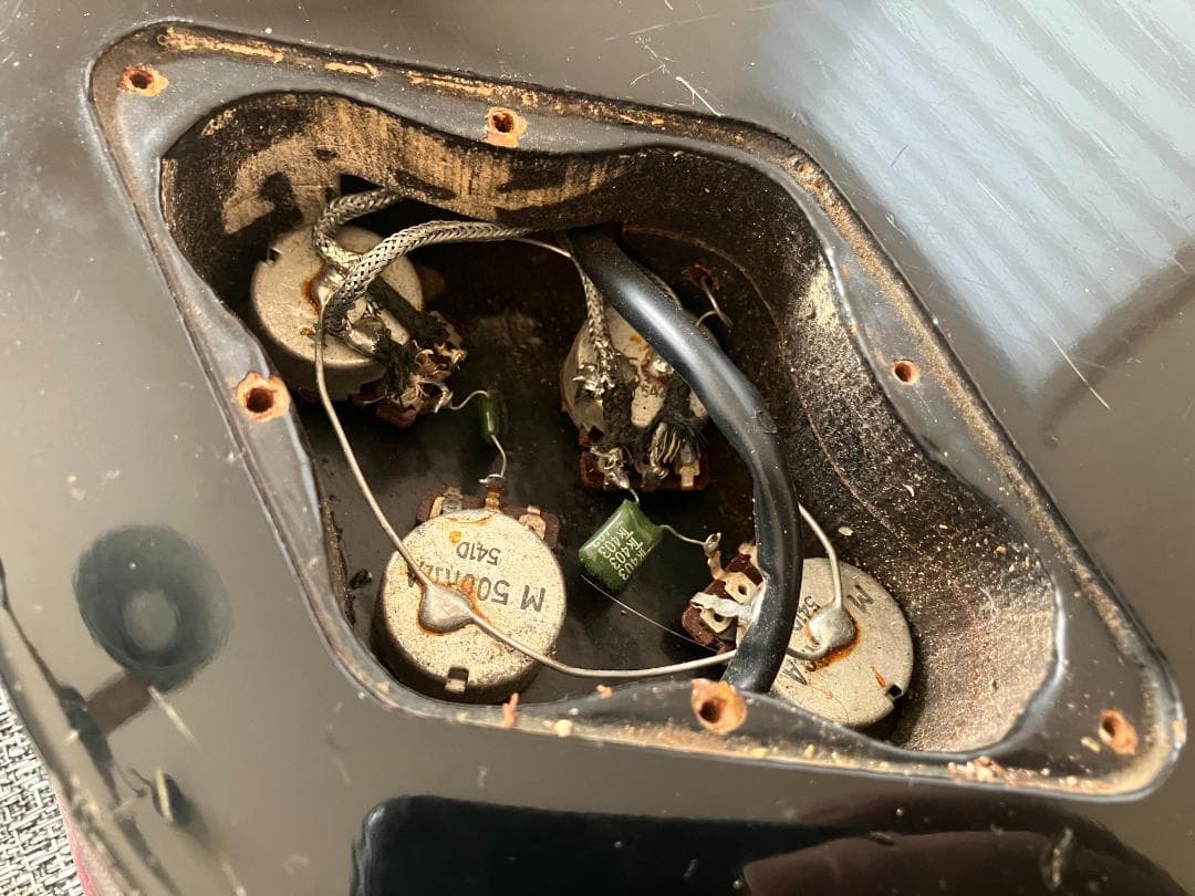 THE Greco レスポールギター ジャンク ソフトケース付き