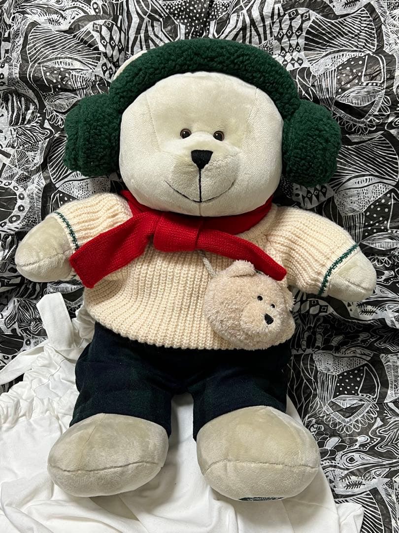 レア　完売　スターバックス　ベアリスタ　シリアルナンバー　ジャンボ　ホリデー