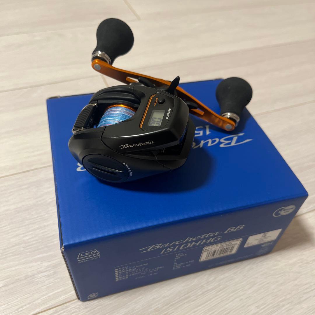 シマノ バルケッタBB 151DHHG 両軸リール