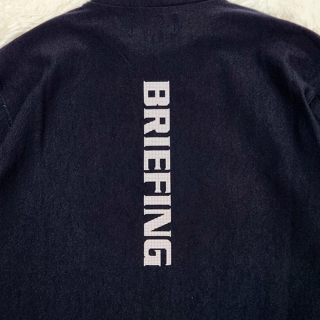 BRIEFING ブリーフィング ハイネック 長袖 シャツ インナー 裏起毛