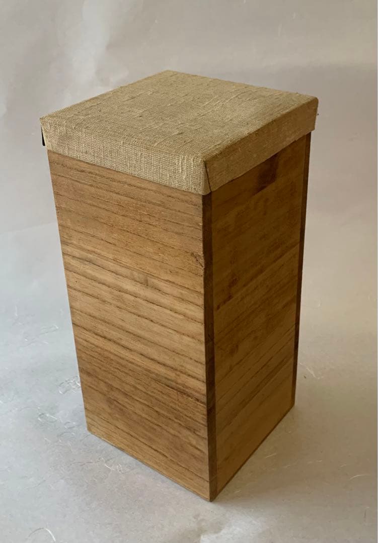 人間国宝　島岡達三　象嵌方壺　共箱