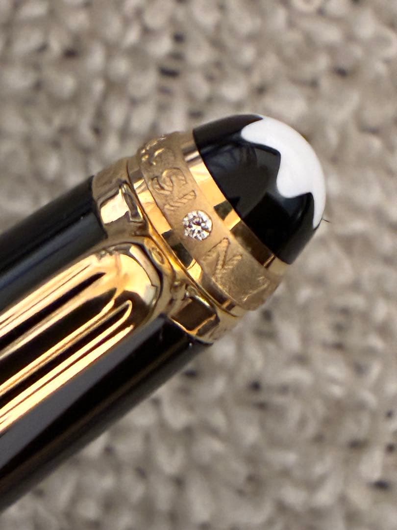 ◾️極美品◾️ダイヤモンド◾️モンブラン75周年 ボールペン◾️マイスターシュテュック◾️