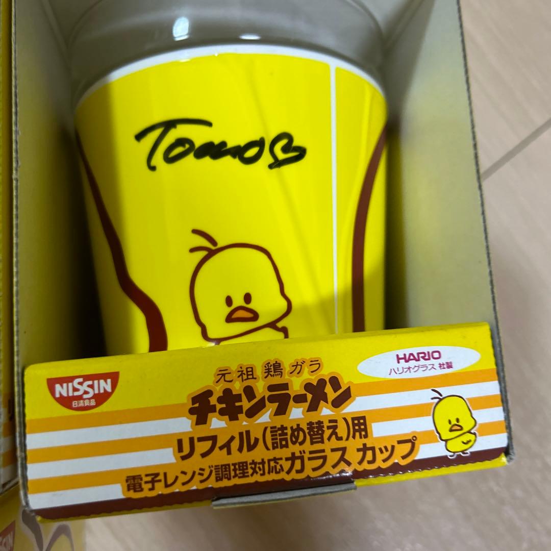 AKB48 チキンラーメン コラボ 直筆サイン入り 板野友美 河西智美 宮崎美穂