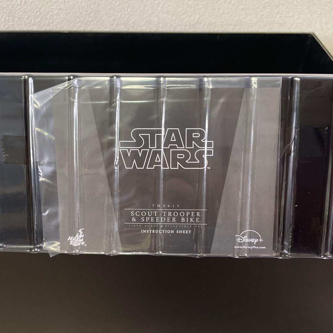 【美品・ホットトイズ】 マンダロリアン　スカウト・トルーパー　スピーダー・バイク