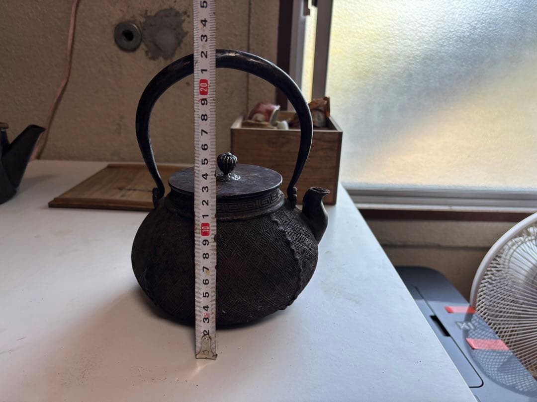 光玉堂 銀摘 鉄瓶　稀有 水漏れ無し / 龍文堂 亀文堂 光玉堂 安之介 秦蔵六