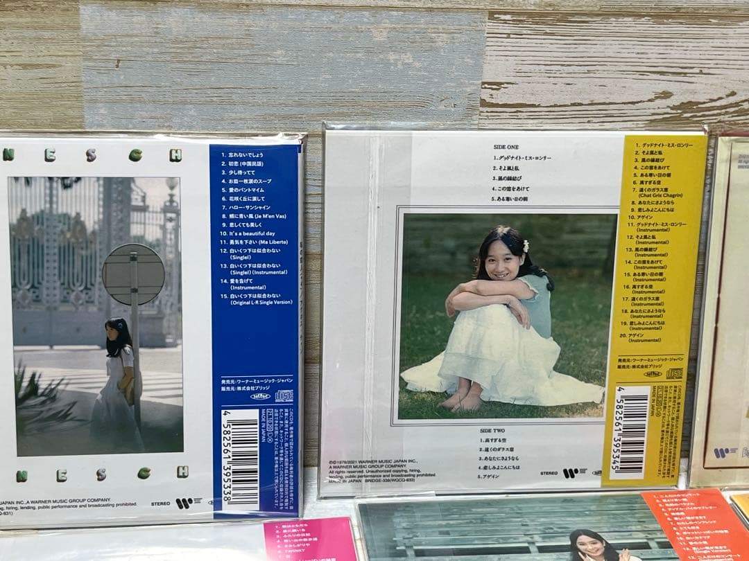 デビュー50周年記念企画　アグネス・チャン紙ジャケット21枚セット　23ＣＤ