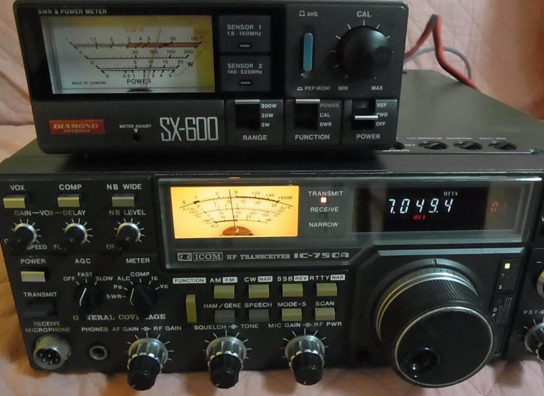 ICOM IC-750A HFトランシーバー 現状品