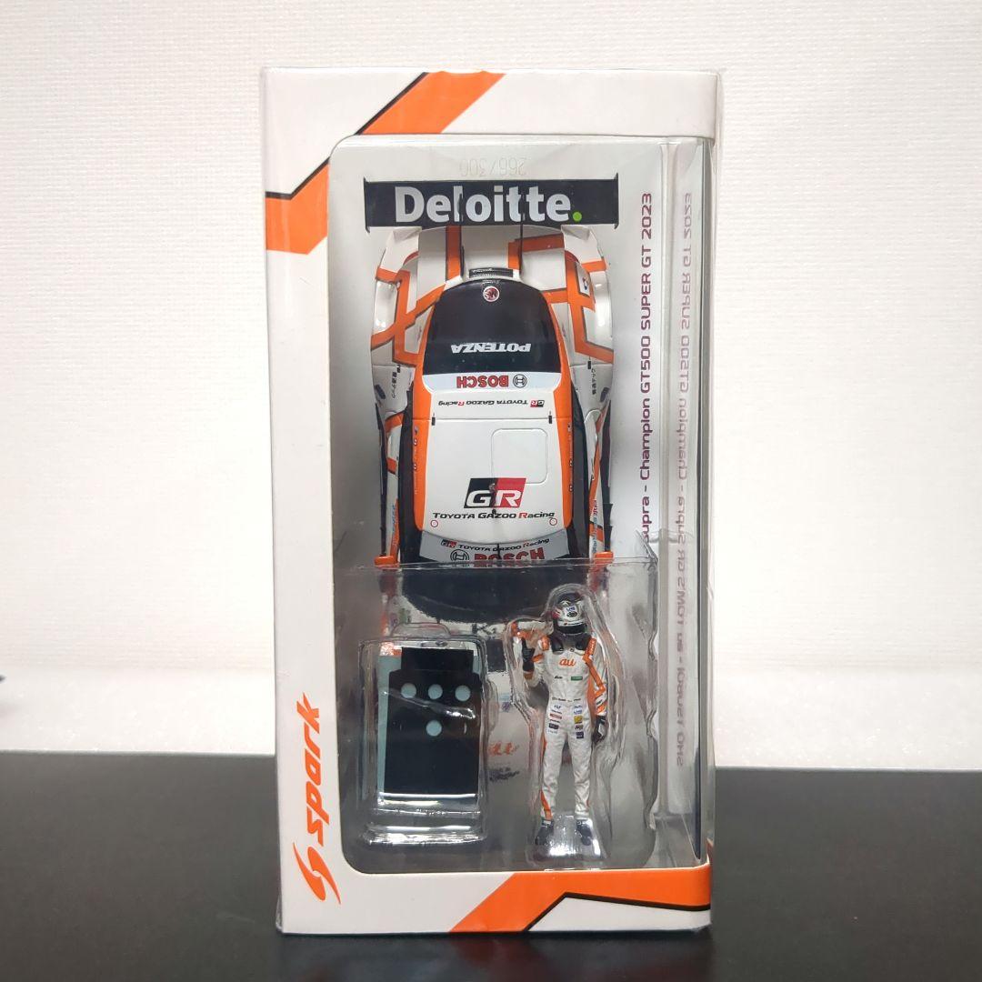 フィギュア付限定300台【spark】au TOM’S Supra 坪井翔選手