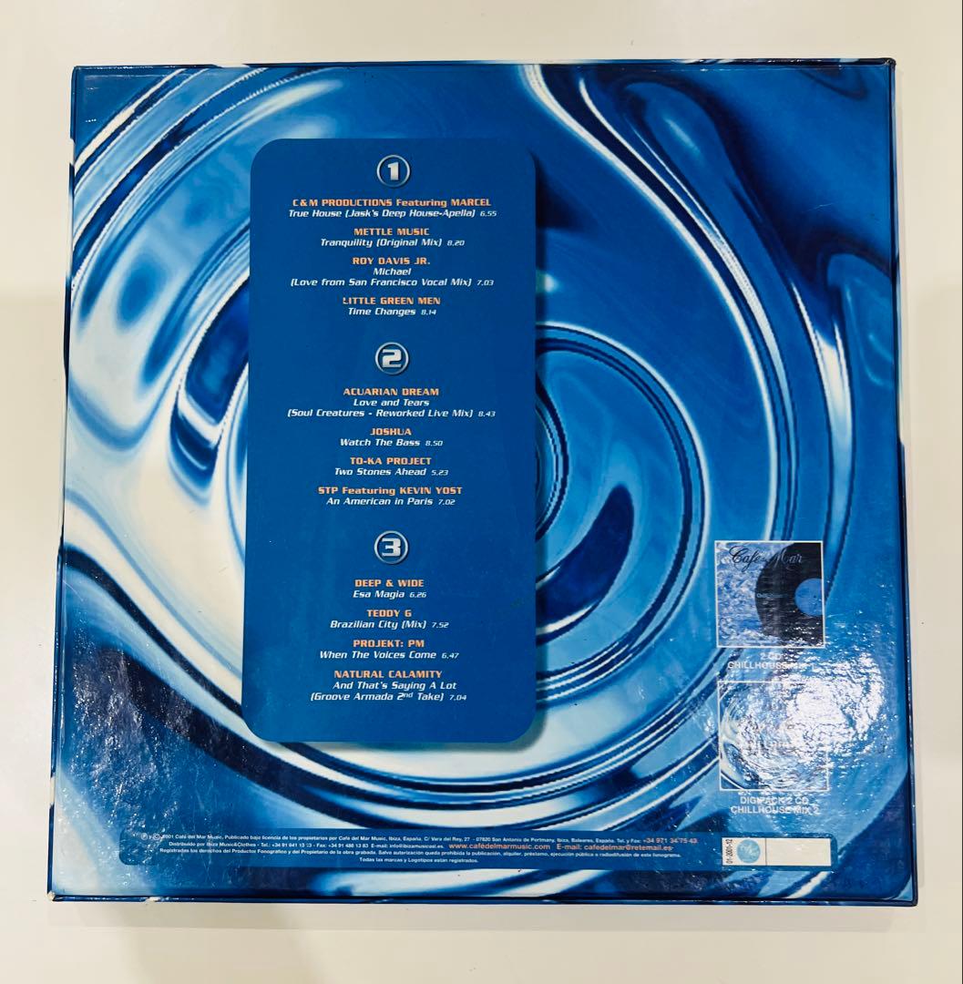 洋楽 Cafe del MarChillhouse Mix2 3LP box