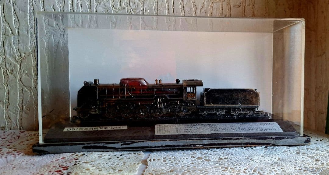 D51型蒸気機関車（1/60模型）