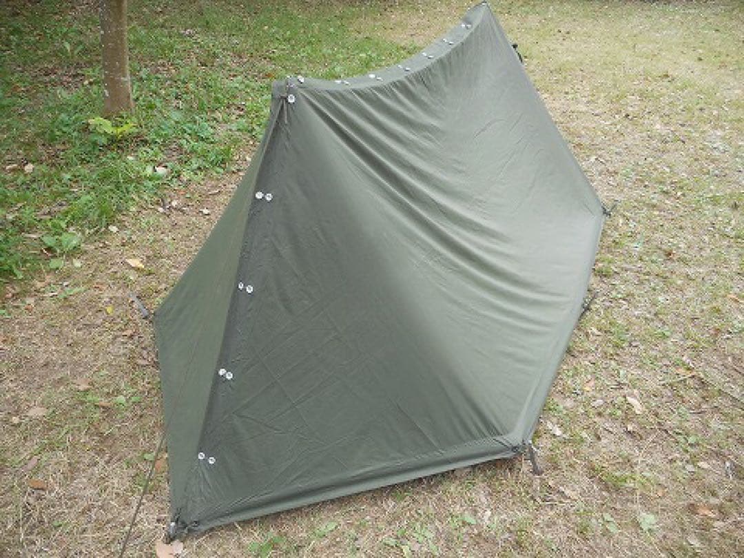 良品オーストリア軍幕　軍放出品　パップテント2枚組