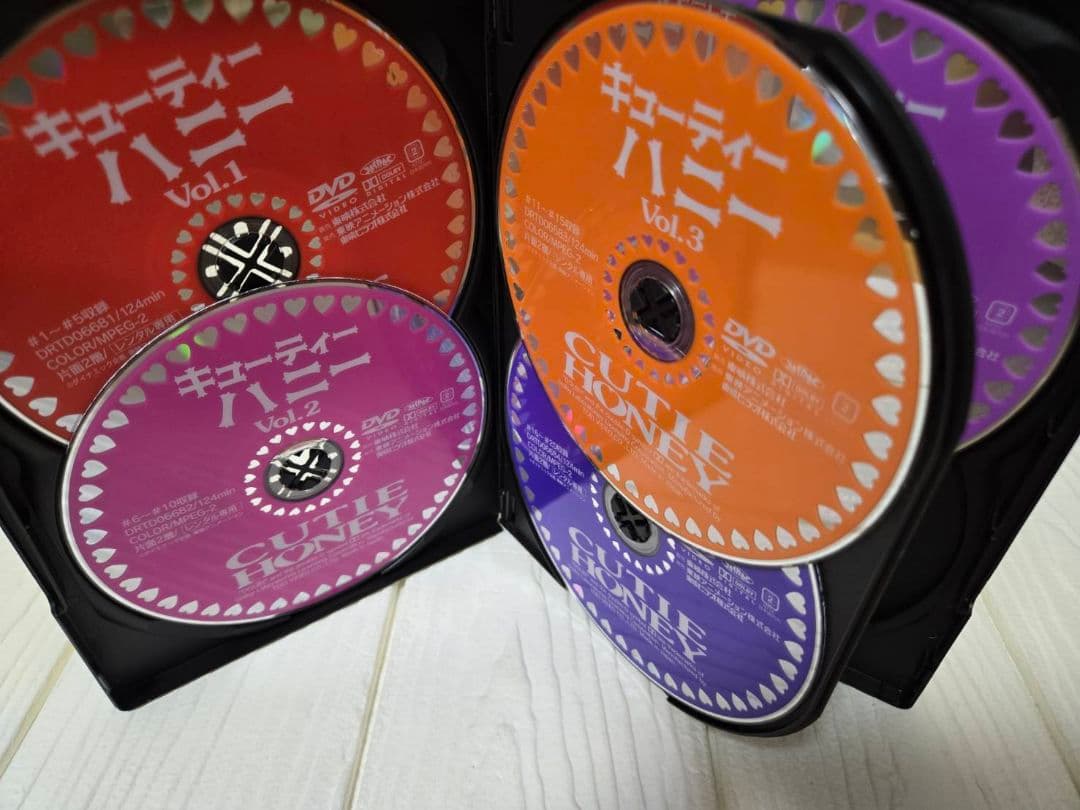 キューティーハニー DVD 全5巻セット レンタル