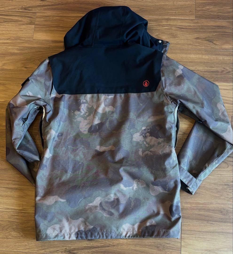 VOLCOM ボルコム スノボウェア 上下セット メンズM ZIPTECH 迷彩