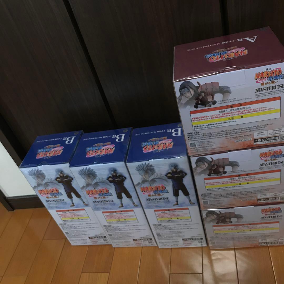 一番くじ　NARUTO疾風伝　繋がる思い　千住柱間　千住扉間　A賞　B賞　各3体
