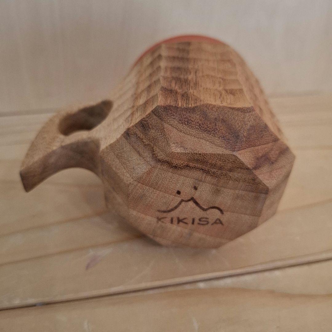 ジンカップ　赤漆 Urushi KIKISA Jincup M 袋付き①