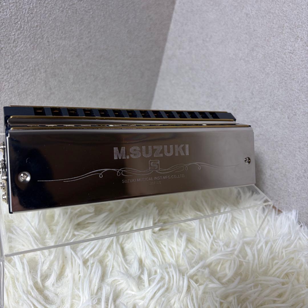 【ほぼ未使用】SUZUKI ダブルベースハーモニカ SDB-29 付属品多数