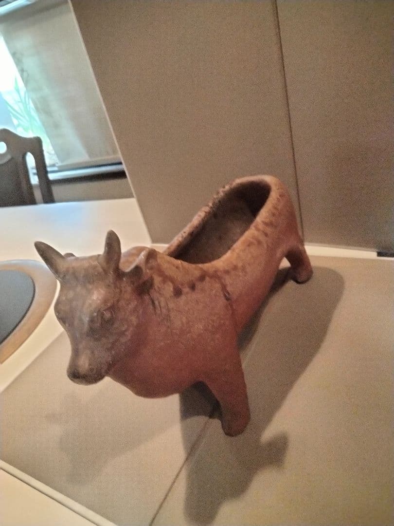 Bizen-yaki 備前焼　島村光　丑（良品）価格交渉出来ますので