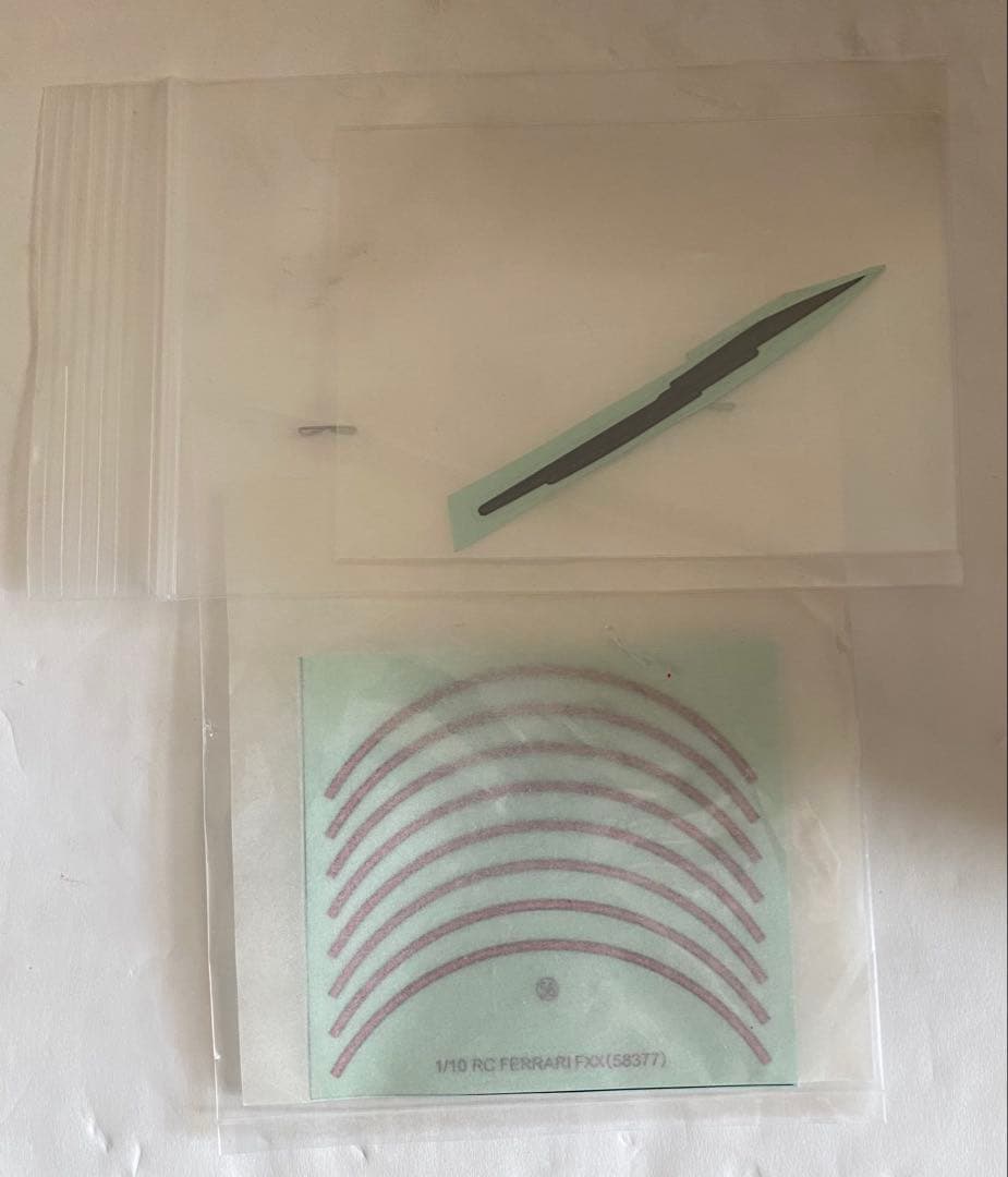 タミヤ　1/10 TT-01 フェラーリ　FXX 完成ボディ仕様