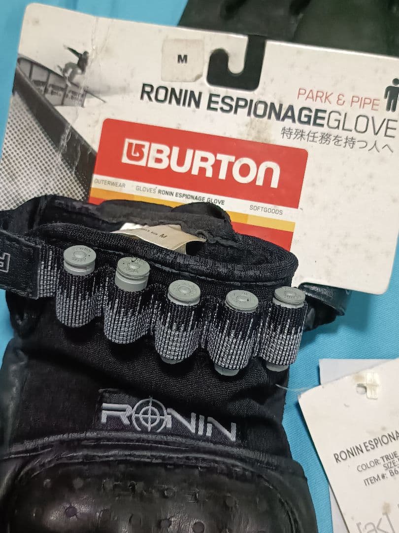 【未使用】BURTON RONIN Espionage Glove 弾丸 M
