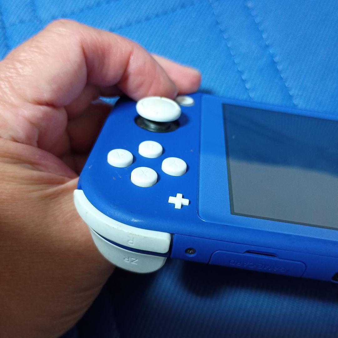 合馬公式アカウント　Nintendo Switch Lite本体 ブルー