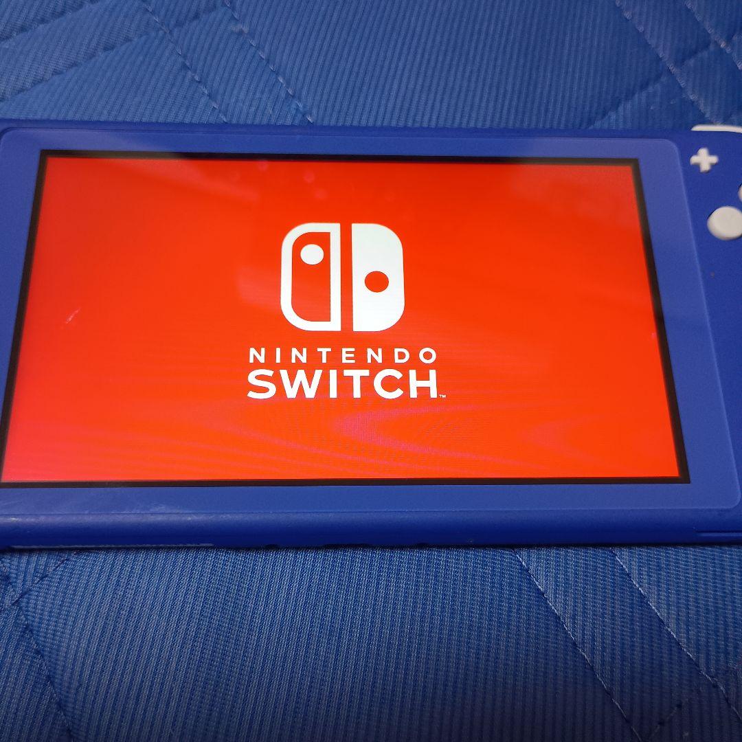 合馬公式アカウント　Nintendo Switch Lite本体 ブルー