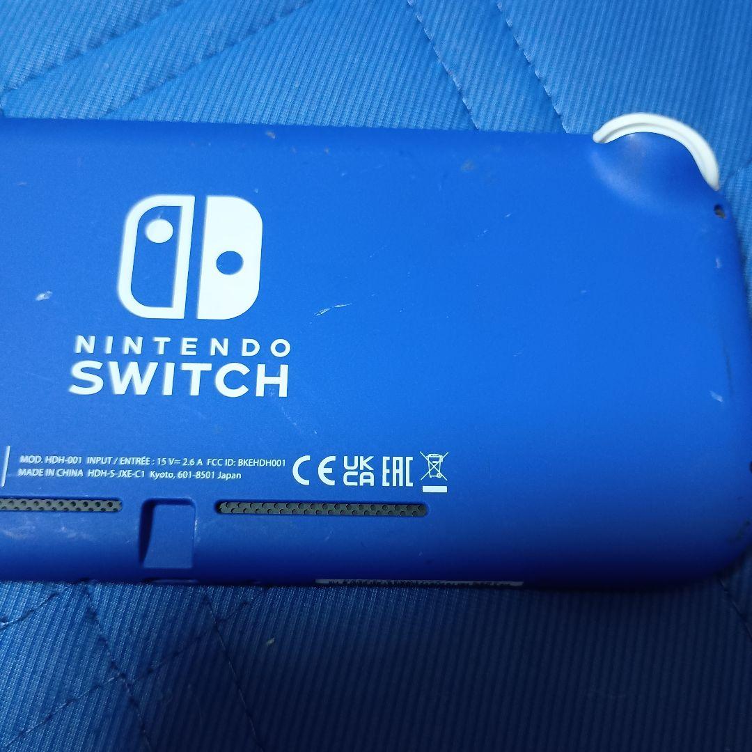 合馬公式アカウント　Nintendo Switch Lite本体 ブルー