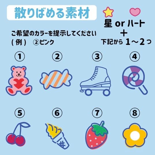 【ポップ】キンブレシート　ペンライト　シート　オーダー　 Man