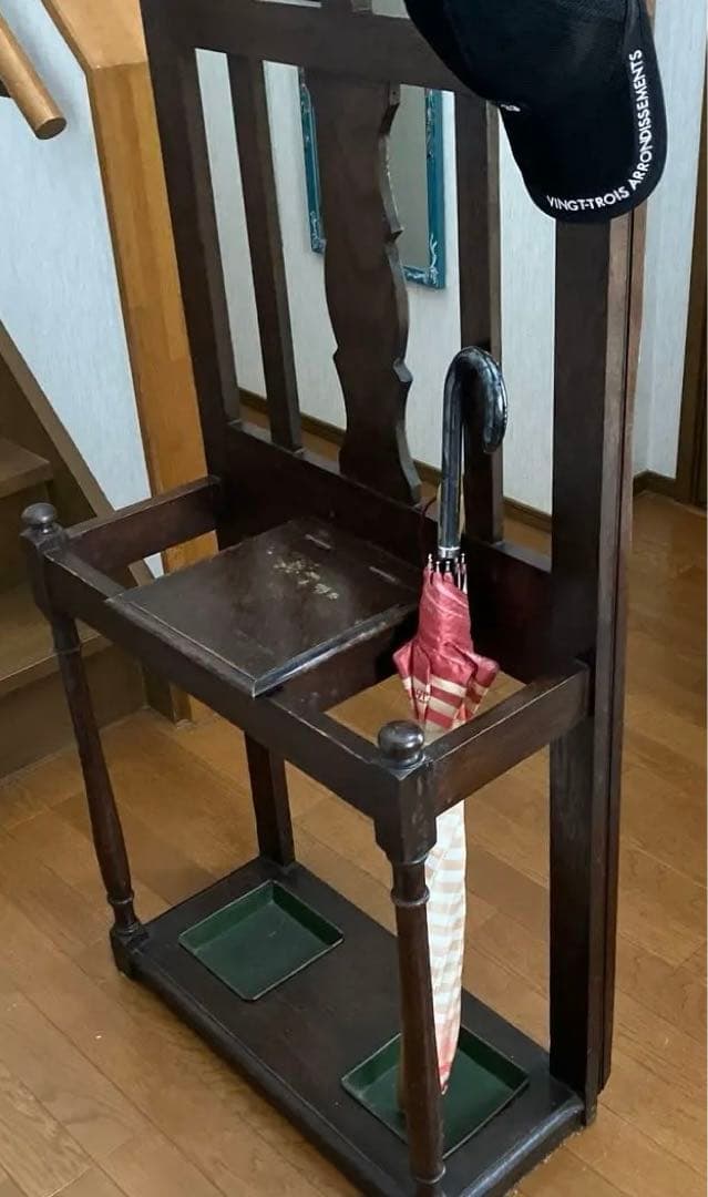 アンティーク　ウォール傘立て