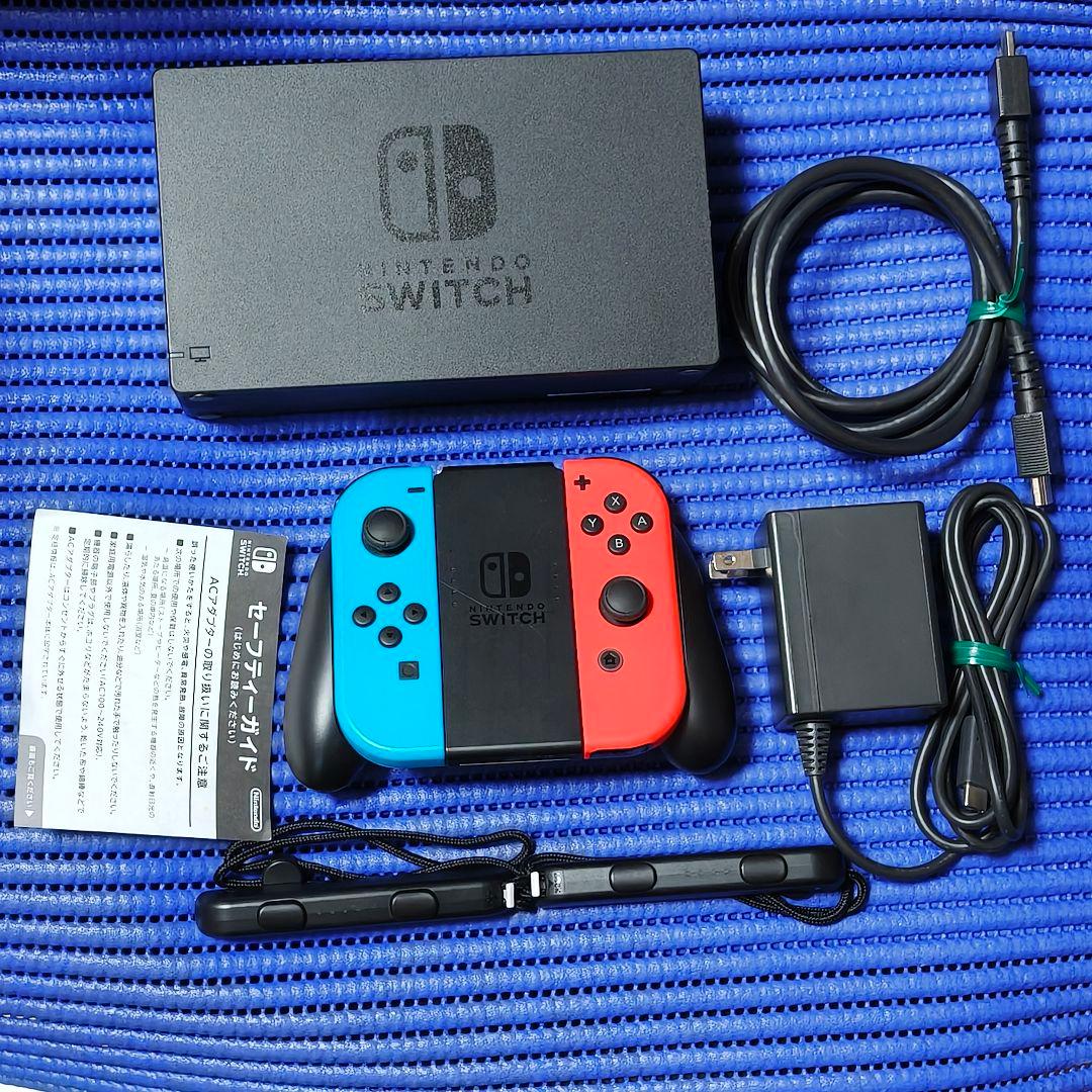 美品 Nintendo Switch バッテリー強化版 本体セット 動作確認済