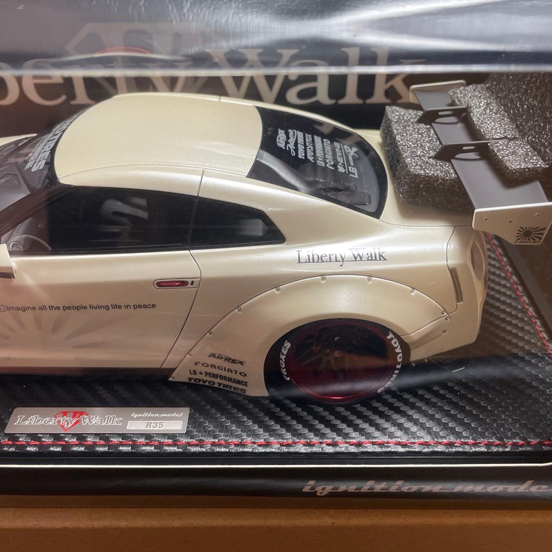 イグニッションモデル　1/18 LB WORKS GT-R R35