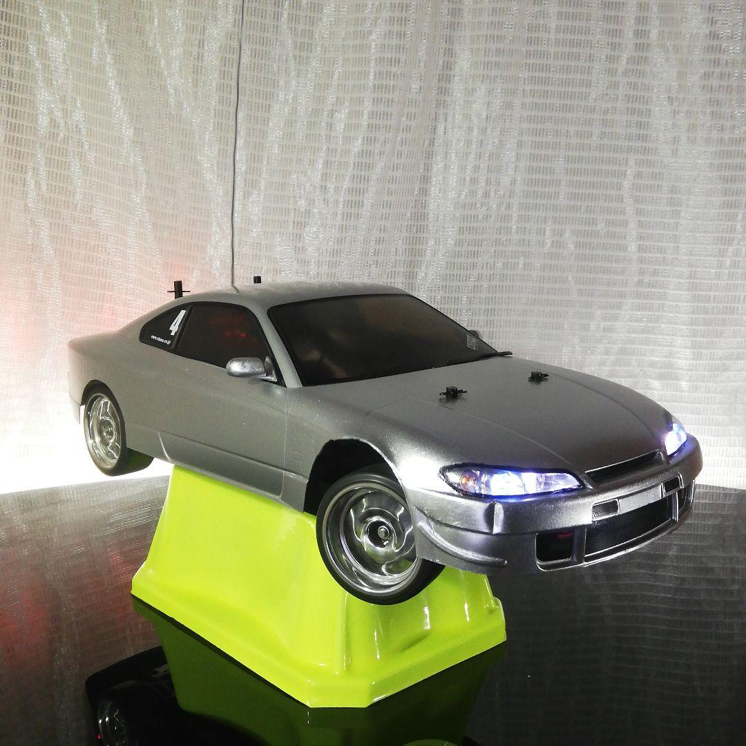 タミヤ S15 シルビア ドリラジ TT01 LED12灯 動作確認済