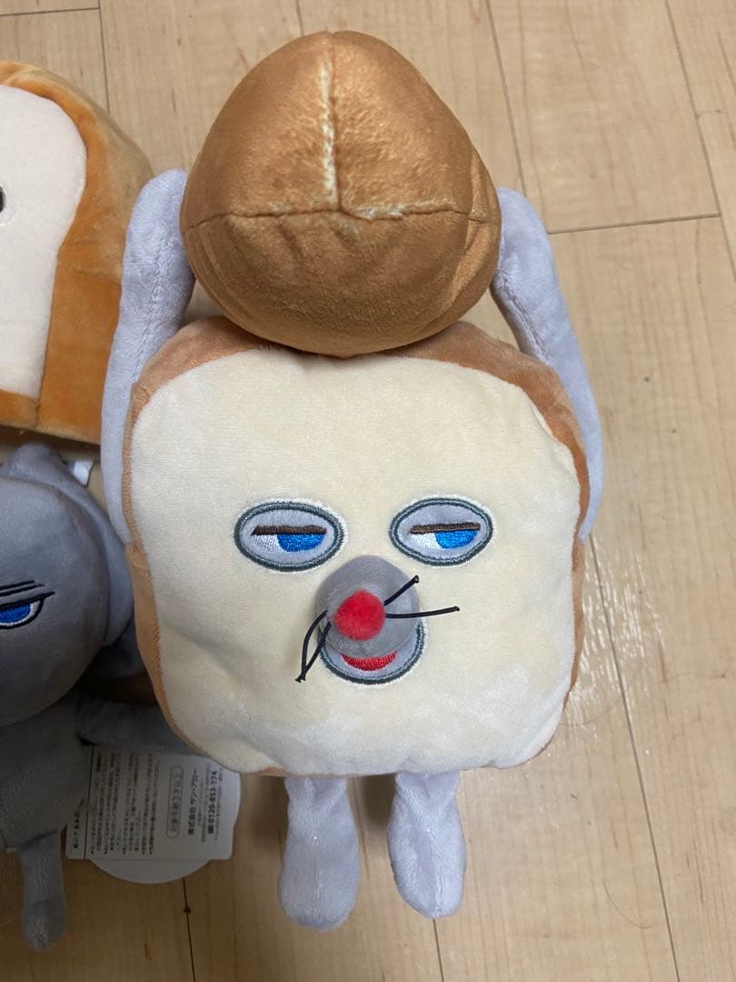 パンどろぼうシリーズ 絵本4冊とぬいぐるみ3セット